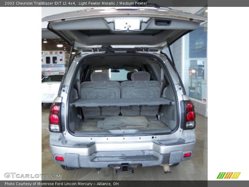 Light Pewter Metallic / Medium Pewter 2003 Chevrolet TrailBlazer EXT LS 4x4