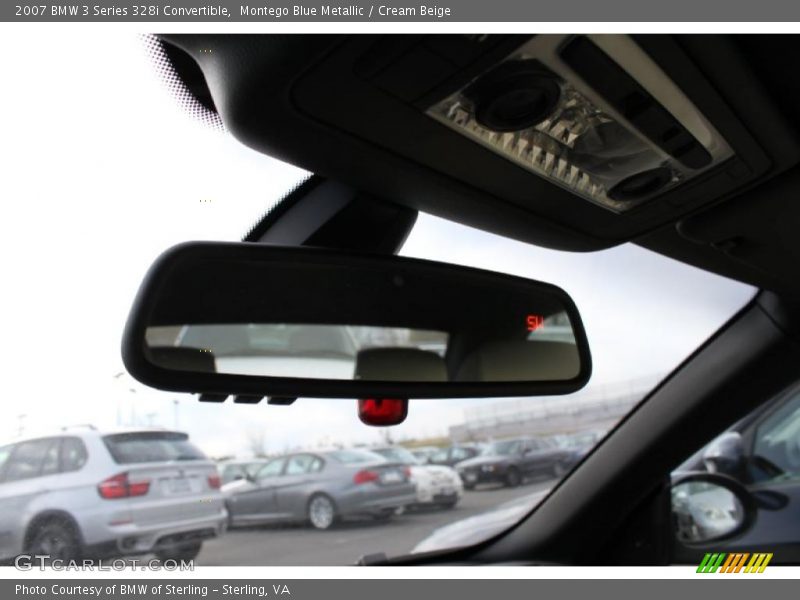 Montego Blue Metallic / Cream Beige 2007 BMW 3 Series 328i Convertible