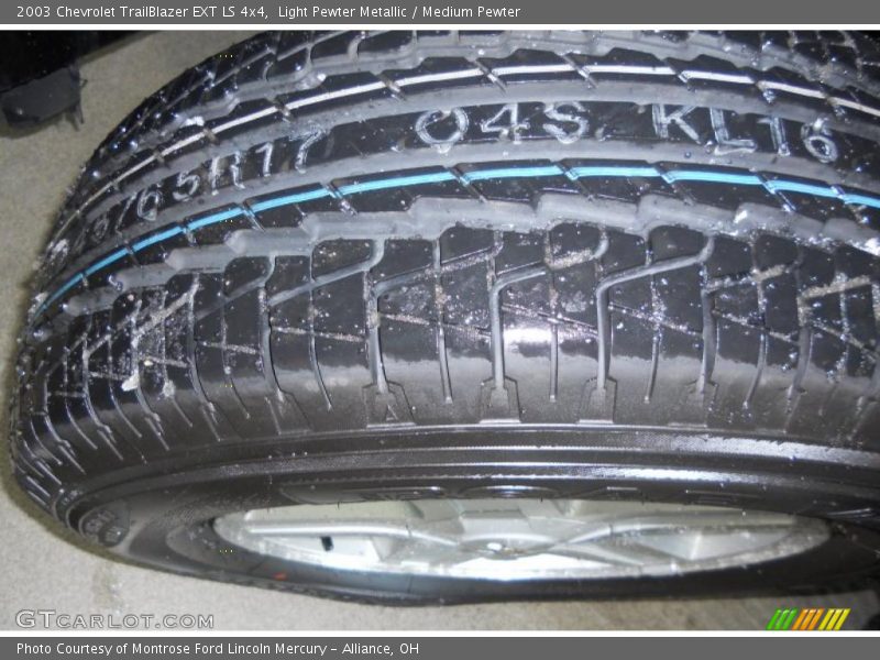 Light Pewter Metallic / Medium Pewter 2003 Chevrolet TrailBlazer EXT LS 4x4