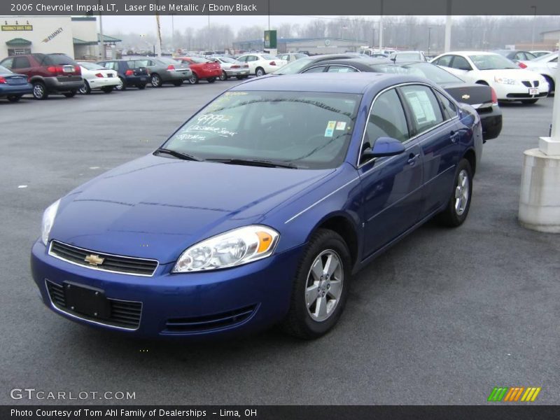 Laser Blue Metallic / Ebony Black 2006 Chevrolet Impala LT