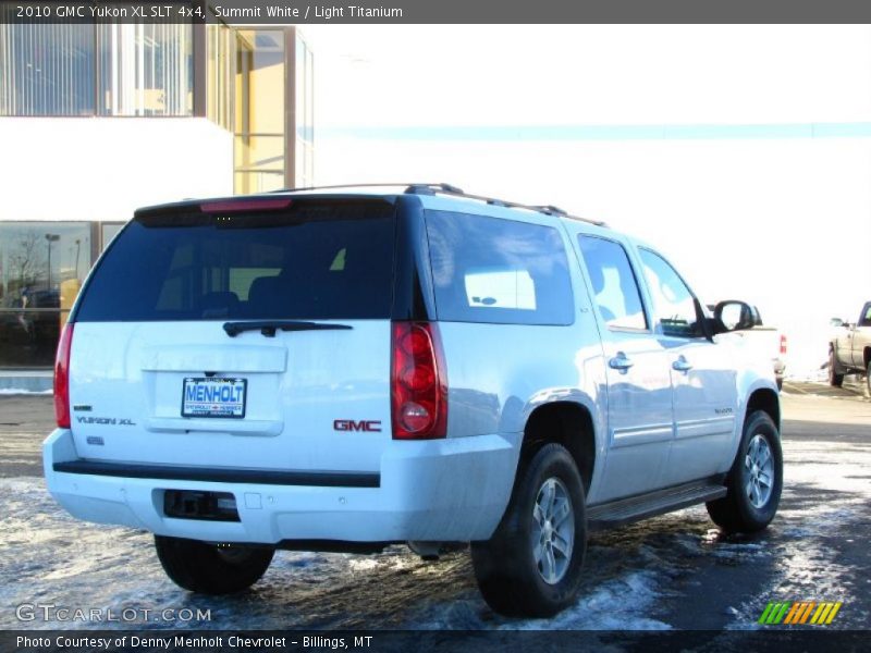 Summit White / Light Titanium 2010 GMC Yukon XL SLT 4x4