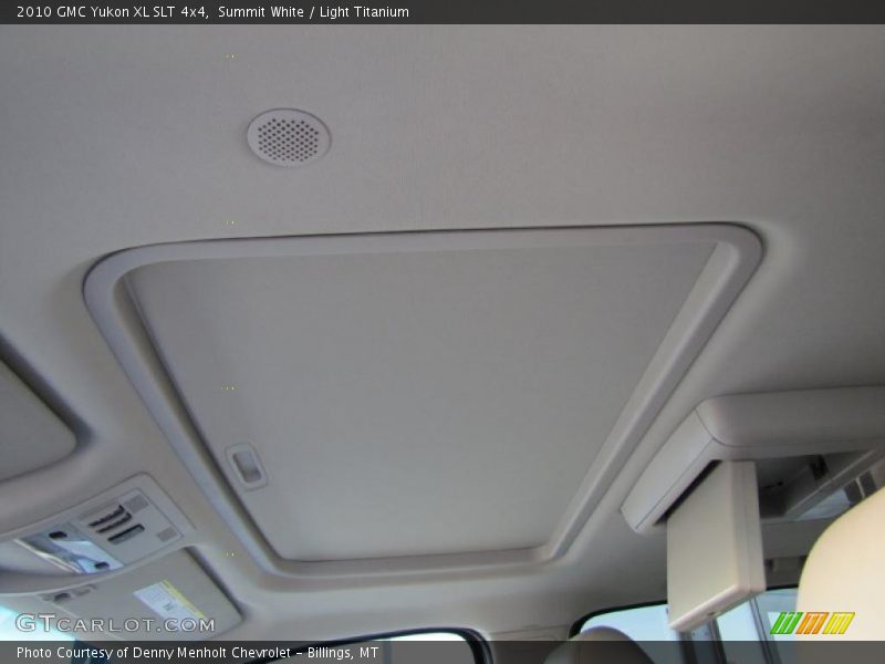 Summit White / Light Titanium 2010 GMC Yukon XL SLT 4x4