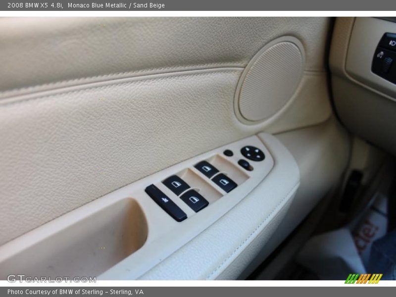 Monaco Blue Metallic / Sand Beige 2008 BMW X5 4.8i