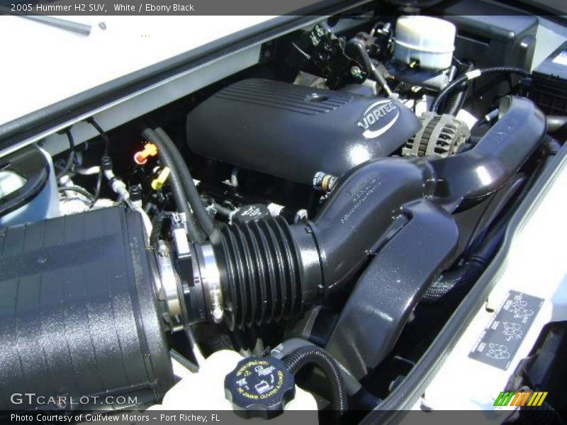 White / Ebony Black 2005 Hummer H2 SUV