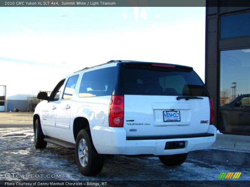 Summit White / Light Titanium 2010 GMC Yukon XL SLT 4x4