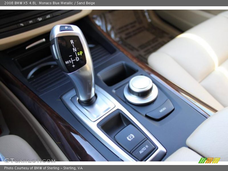 Monaco Blue Metallic / Sand Beige 2008 BMW X5 4.8i