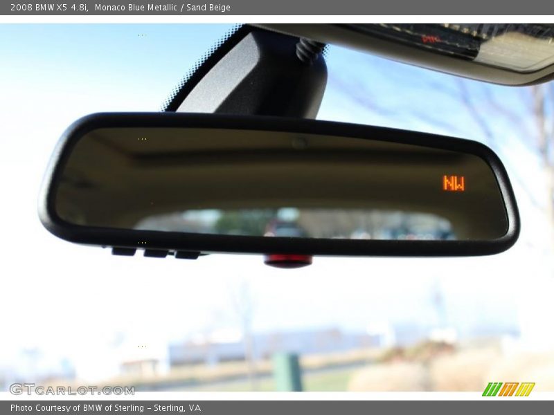 Monaco Blue Metallic / Sand Beige 2008 BMW X5 4.8i