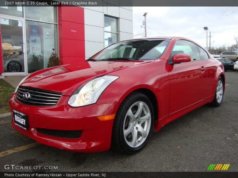 Front 3/4 View of 2007 G 35 Coupe