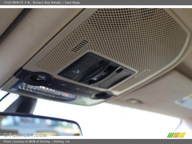 Monaco Blue Metallic / Sand Beige 2008 BMW X5 4.8i