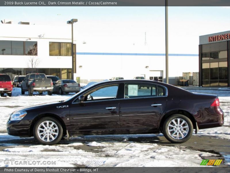Dark Crimson Metallic / Cocoa/Cashmere 2009 Buick Lucerne CXL