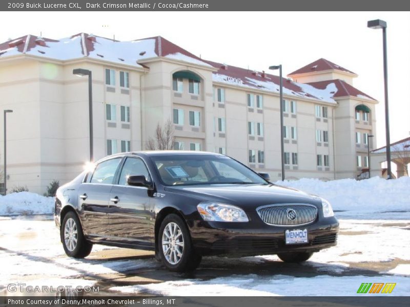 Dark Crimson Metallic / Cocoa/Cashmere 2009 Buick Lucerne CXL