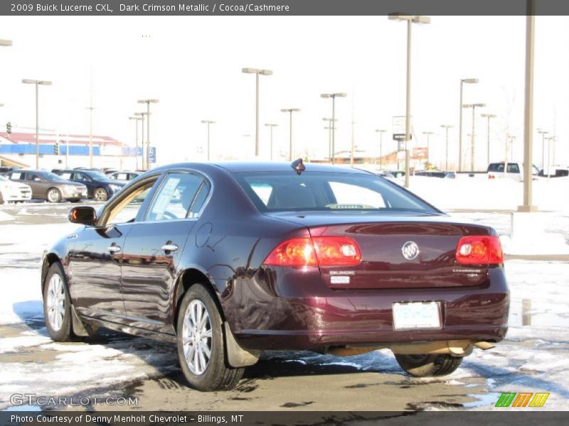 Dark Crimson Metallic / Cocoa/Cashmere 2009 Buick Lucerne CXL
