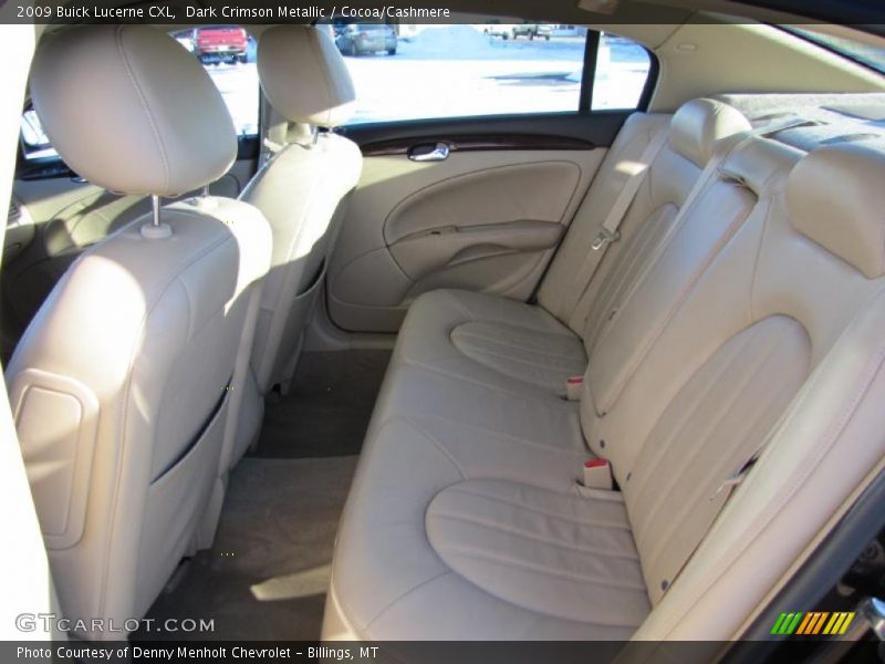 Dark Crimson Metallic / Cocoa/Cashmere 2009 Buick Lucerne CXL