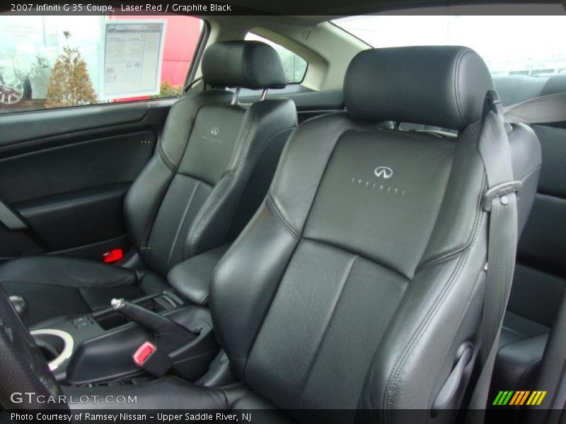  2007 G 35 Coupe Graphite Black Interior