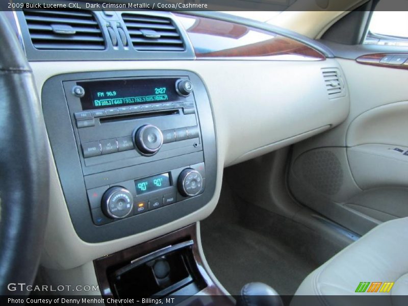 Dark Crimson Metallic / Cocoa/Cashmere 2009 Buick Lucerne CXL