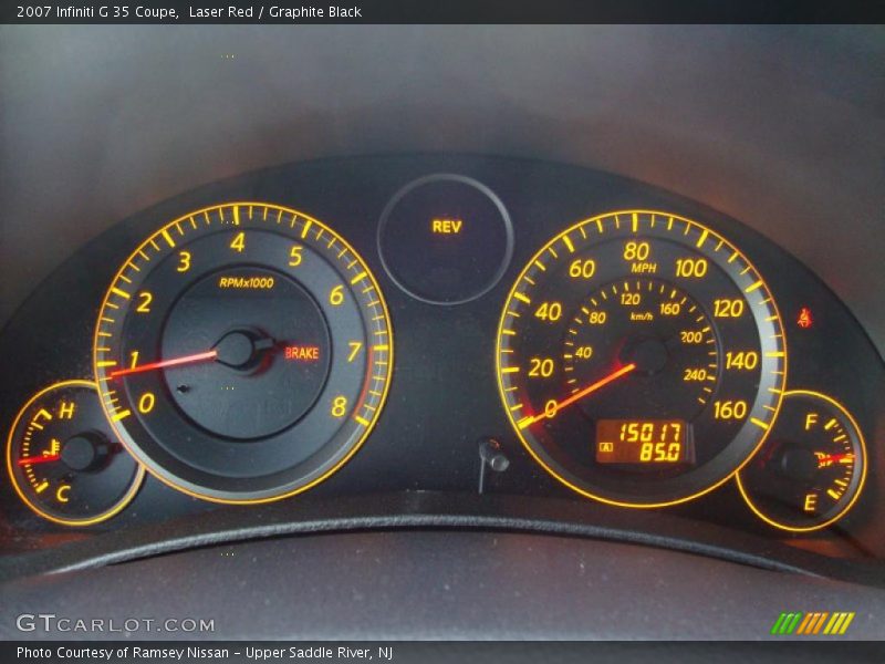  2007 G 35 Coupe 35 Coupe Gauges