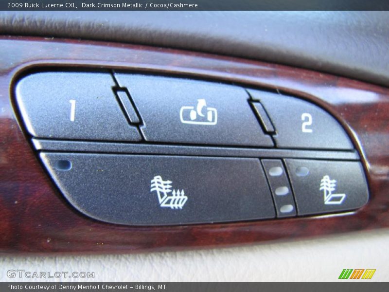 Dark Crimson Metallic / Cocoa/Cashmere 2009 Buick Lucerne CXL