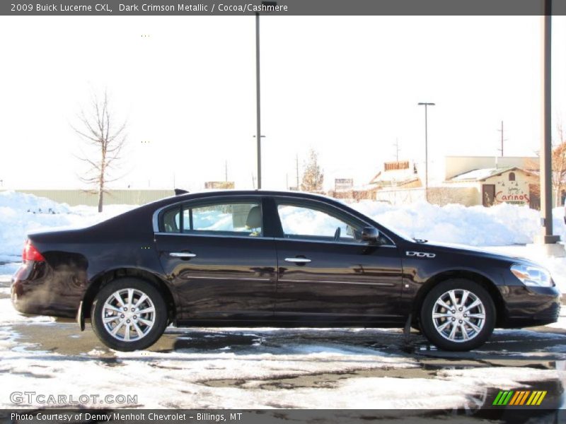 Dark Crimson Metallic / Cocoa/Cashmere 2009 Buick Lucerne CXL