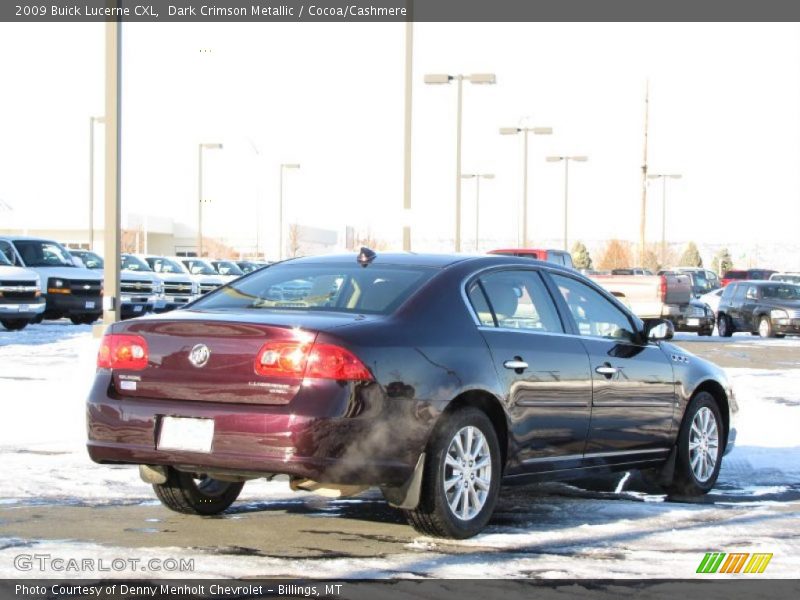 Dark Crimson Metallic / Cocoa/Cashmere 2009 Buick Lucerne CXL