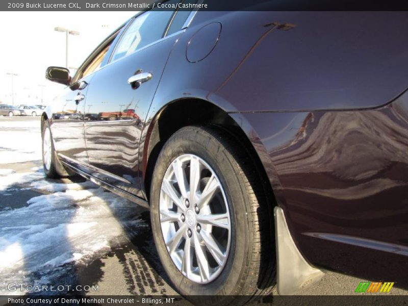 Dark Crimson Metallic / Cocoa/Cashmere 2009 Buick Lucerne CXL