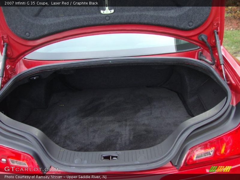  2007 G 35 Coupe Trunk