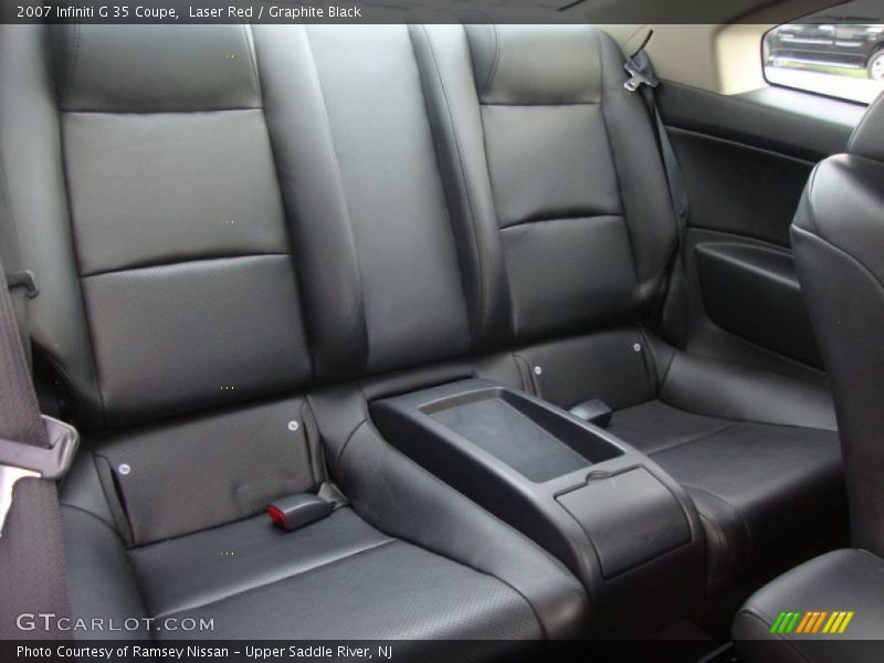 Laser Red / Graphite Black 2007 Infiniti G 35 Coupe
