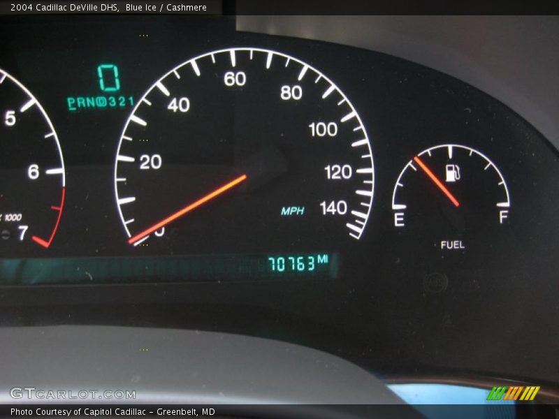 Blue Ice / Cashmere 2004 Cadillac DeVille DHS