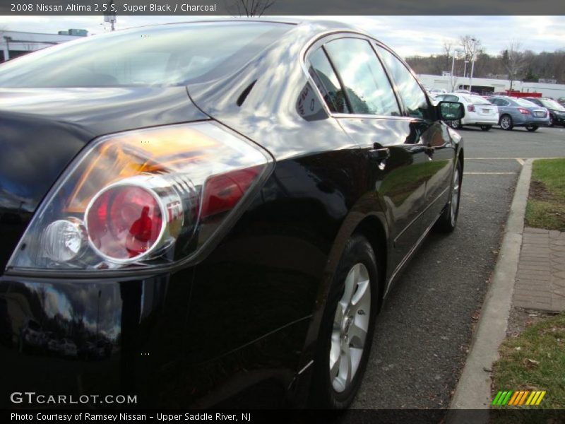 Super Black / Charcoal 2008 Nissan Altima 2.5 S