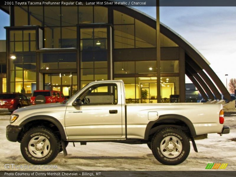 Lunar Mist Silver Metallic / Charcoal 2001 Toyota Tacoma PreRunner Regular Cab