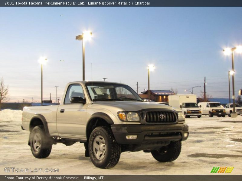 Lunar Mist Silver Metallic / Charcoal 2001 Toyota Tacoma PreRunner Regular Cab