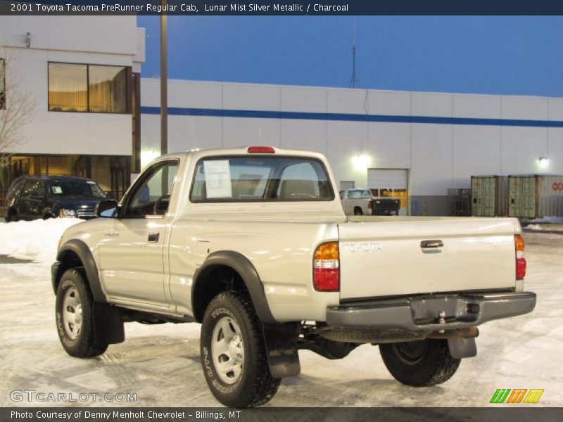 Lunar Mist Silver Metallic / Charcoal 2001 Toyota Tacoma PreRunner Regular Cab