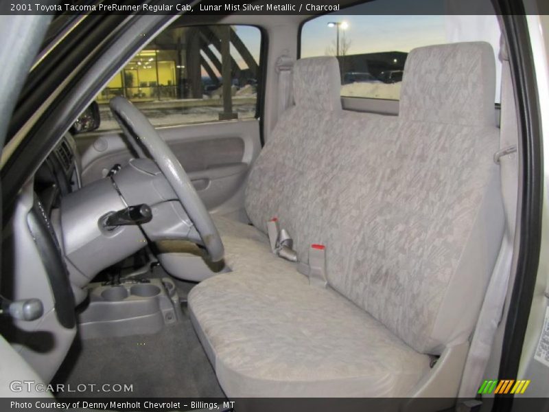 Lunar Mist Silver Metallic / Charcoal 2001 Toyota Tacoma PreRunner Regular Cab