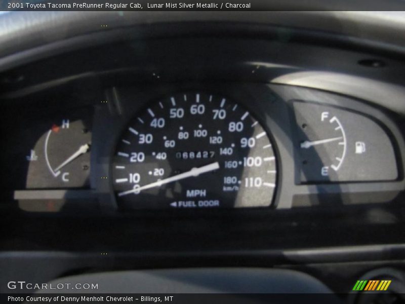 Lunar Mist Silver Metallic / Charcoal 2001 Toyota Tacoma PreRunner Regular Cab