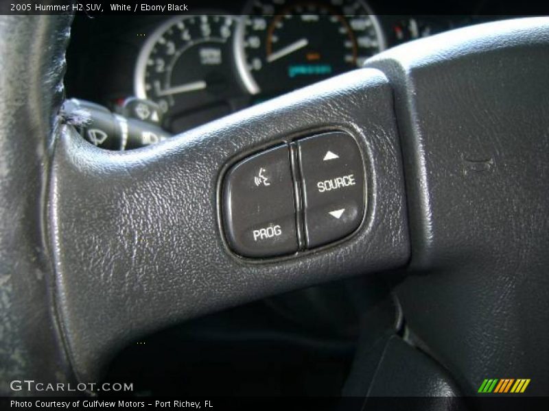 White / Ebony Black 2005 Hummer H2 SUV
