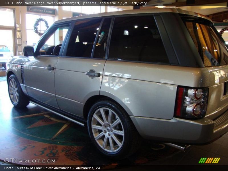 Ipanema Sand Metallic / Jet Black/Ivory 2011 Land Rover Range Rover Supercharged