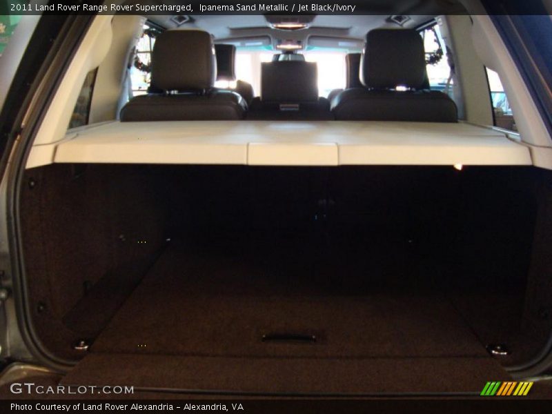 Ipanema Sand Metallic / Jet Black/Ivory 2011 Land Rover Range Rover Supercharged