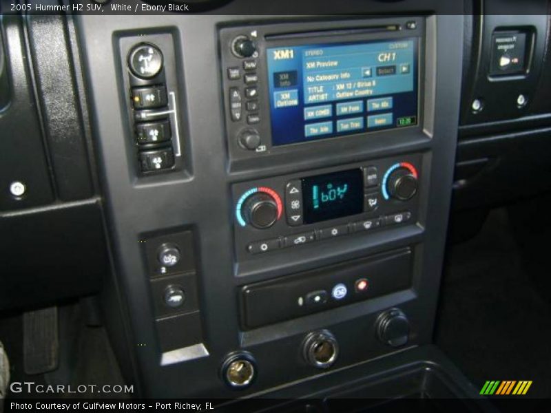 White / Ebony Black 2005 Hummer H2 SUV