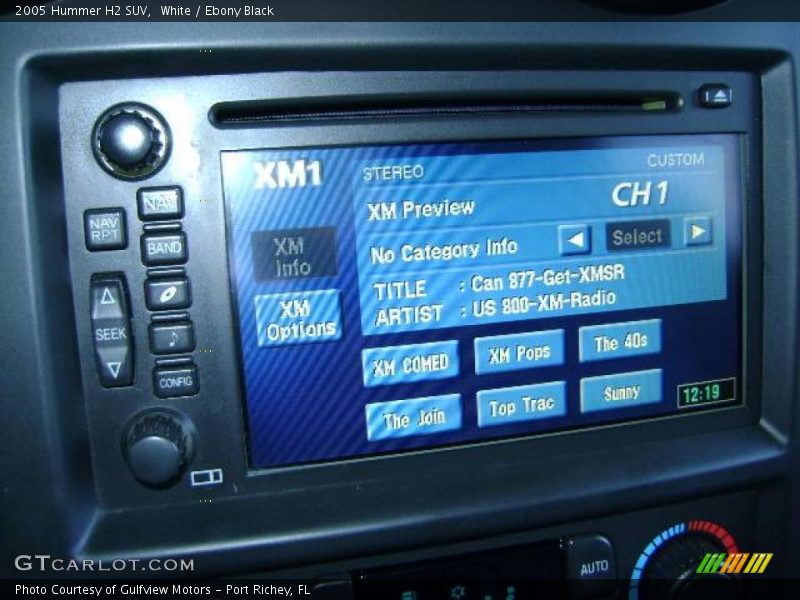 White / Ebony Black 2005 Hummer H2 SUV