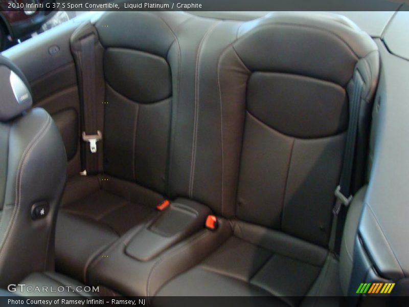Liquid Platinum / Graphite 2010 Infiniti G 37 S Sport Convertible
