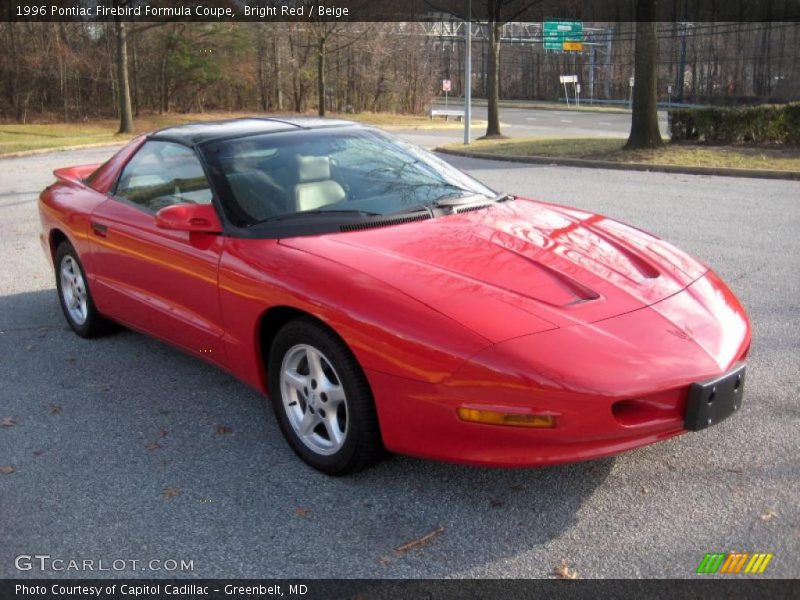 Front 3/4 View of 1996 Firebird Formula Coupe