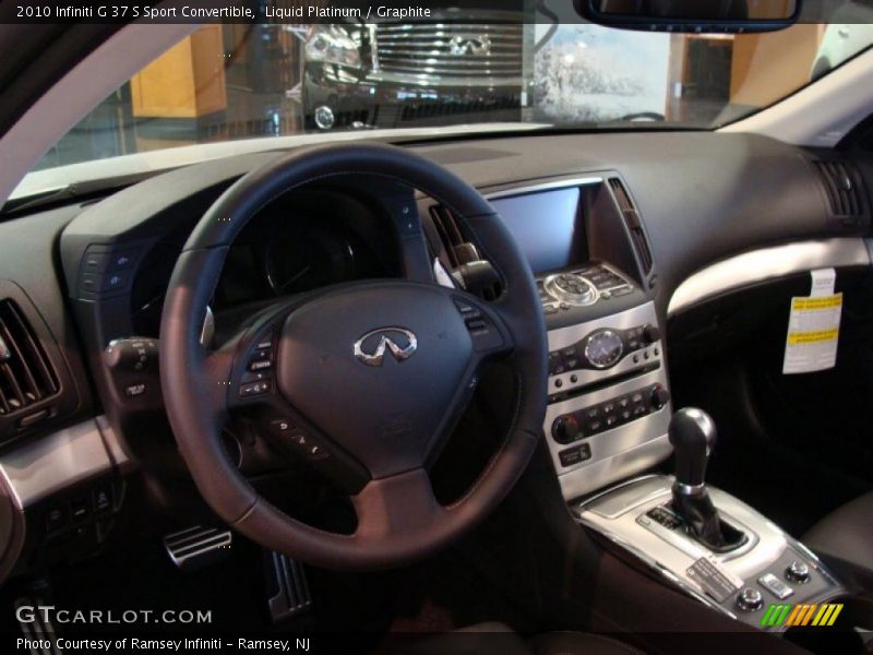 Dashboard of 2010 G 37 S Sport Convertible