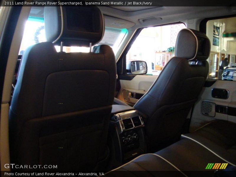Ipanema Sand Metallic / Jet Black/Ivory 2011 Land Rover Range Rover Supercharged