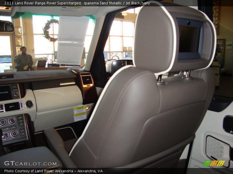  2011 Range Rover Supercharged Jet Black/Ivory Interior