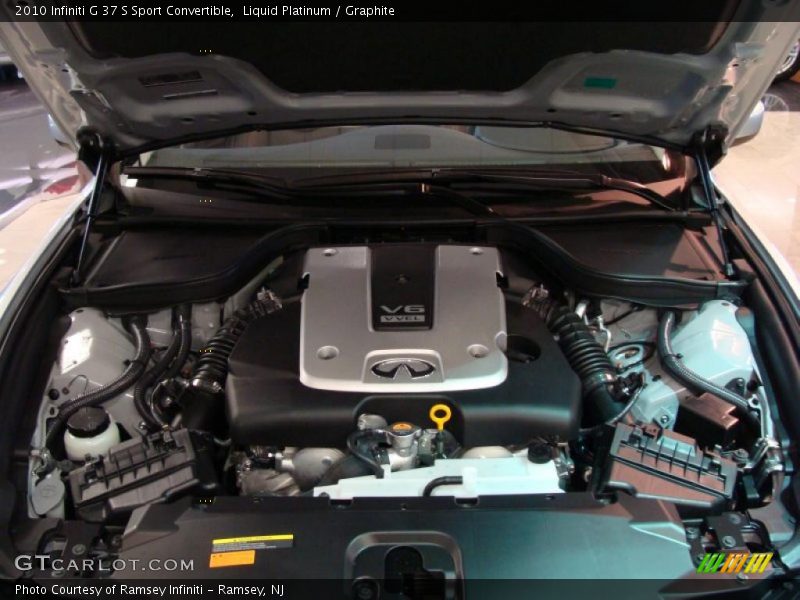  2010 G 37 S Sport Convertible Engine - 3.7 Liter DOHC 24-Valve CVTCS V6