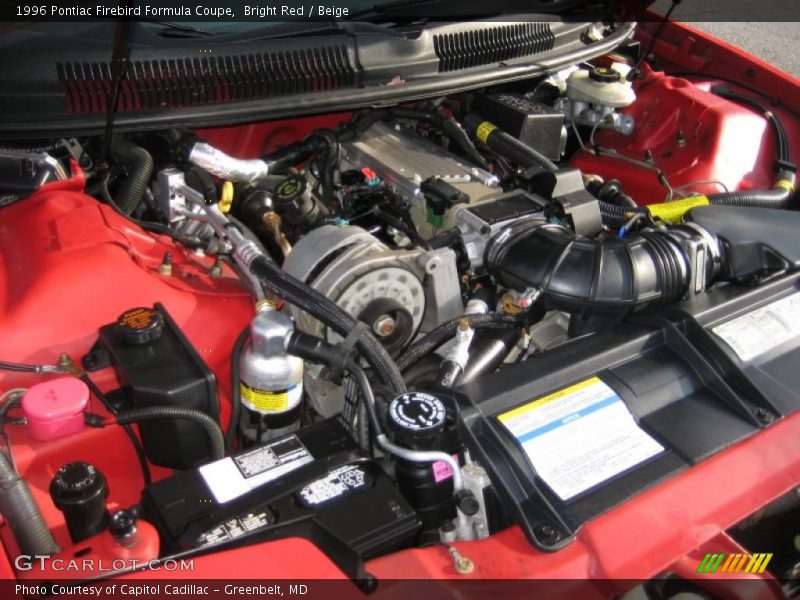  1996 Firebird Formula Coupe Engine - 5.7 Liter OHV 16-Valve LT1 V8