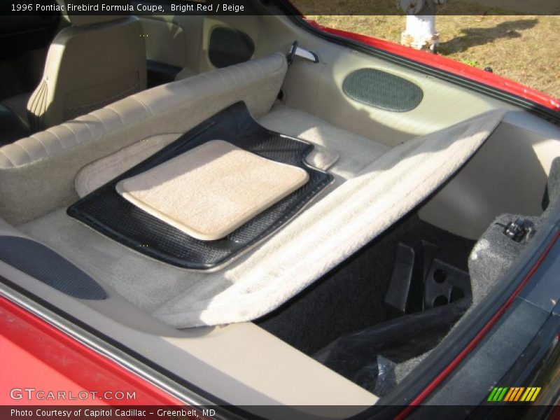  1996 Firebird Formula Coupe Trunk
