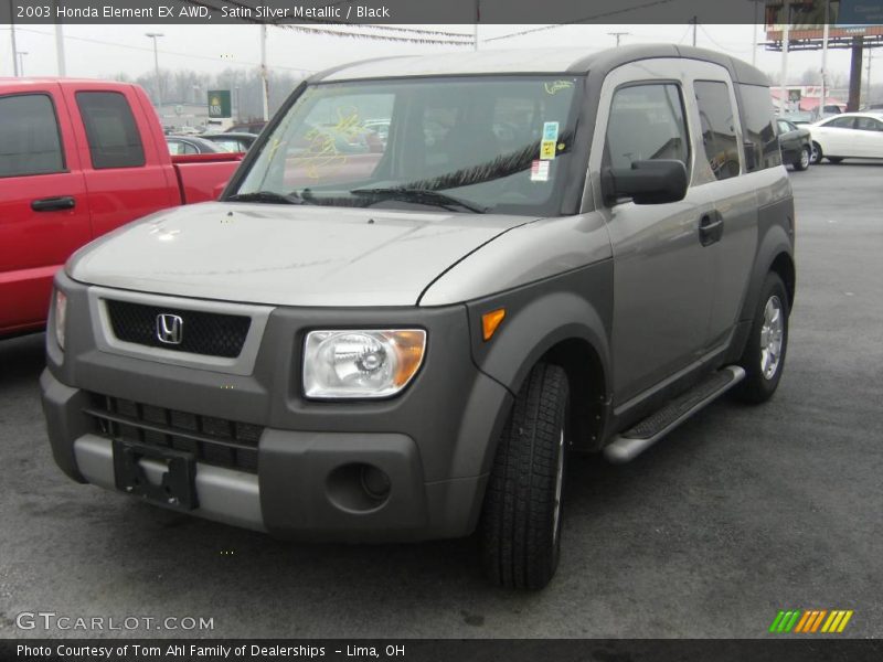 Satin Silver Metallic / Black 2003 Honda Element EX AWD