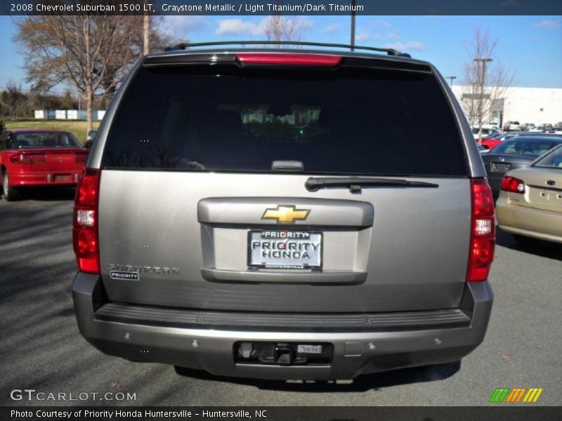 Graystone Metallic / Light Titanium/Dark Titanium 2008 Chevrolet Suburban 1500 LT