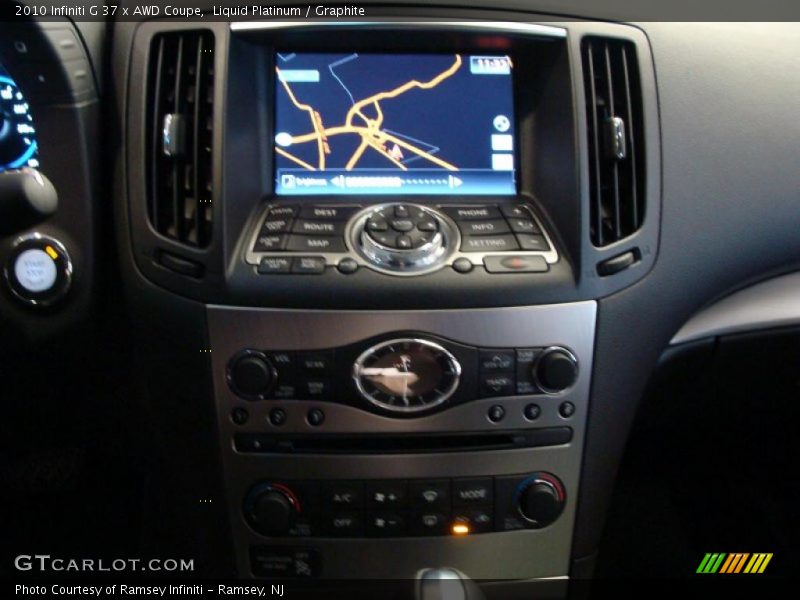 Liquid Platinum / Graphite 2010 Infiniti G 37 x AWD Coupe