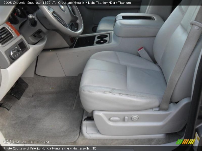 Graystone Metallic / Light Titanium/Dark Titanium 2008 Chevrolet Suburban 1500 LT